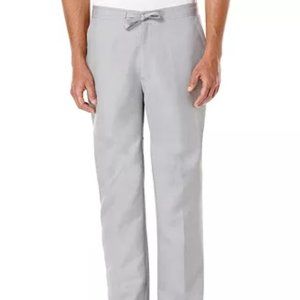 Big and Tall Drawstring Linen-Blend 32" Length